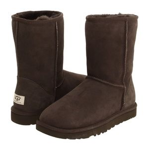 Chocolate colored classic short uggs
